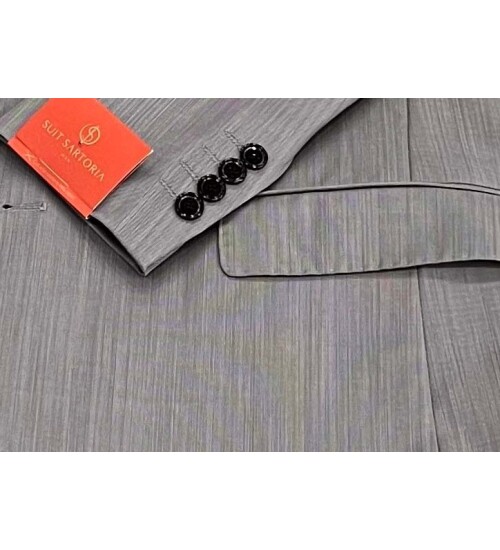 SUIT SARTORIA GREY WOOL SUIT 2317