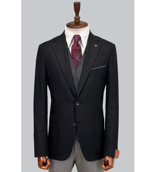 SUIT SARTORIA SİYAH TAKIM ELBİSE 2313