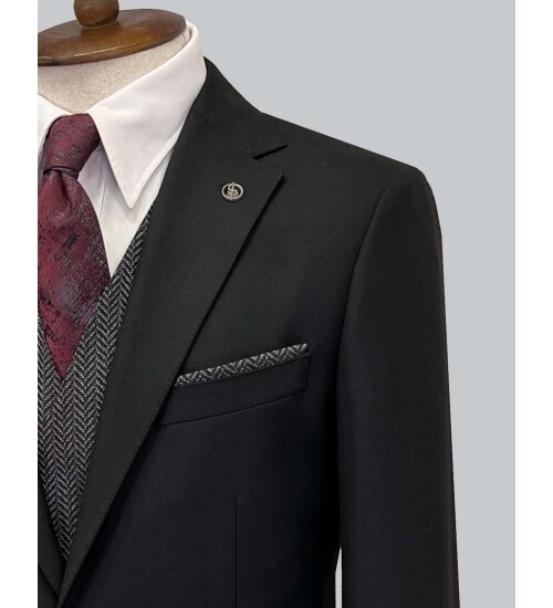 SUIT SARTORIA SİYAH TAKIM ELBİSE 2313