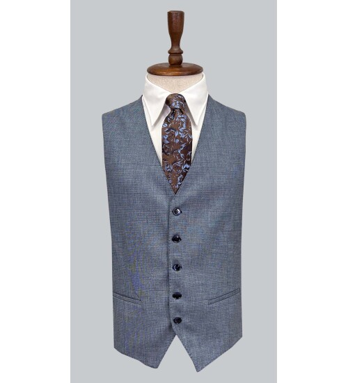 SUIT SARTORIA BLUE WOOL SUIT 2300