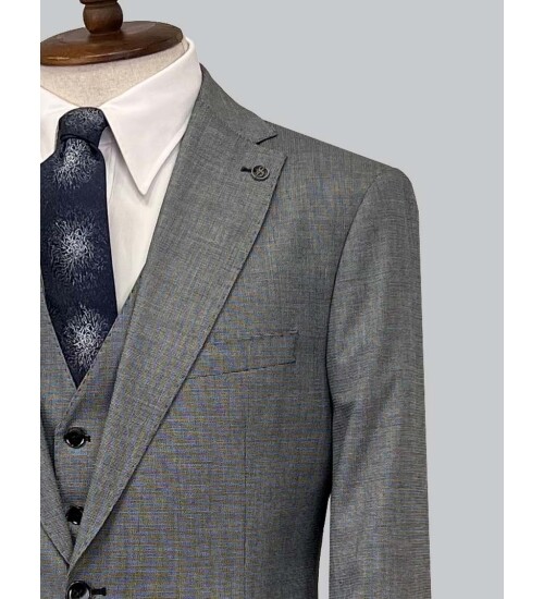 SUIT SARTORIA GREY WOOL SUIT 2300