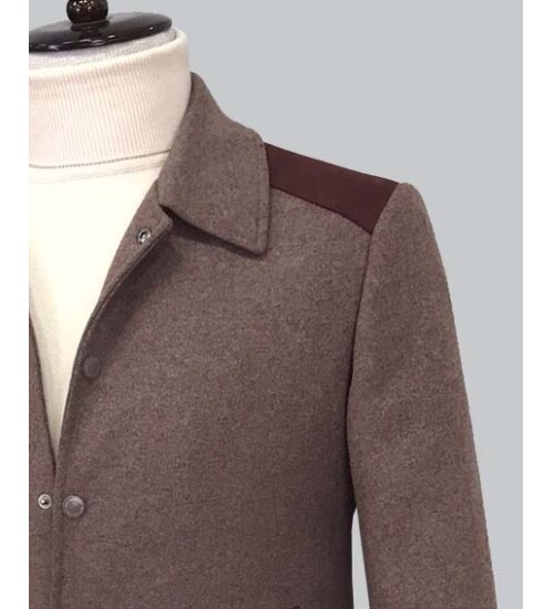 CLARET RED COAT 8075