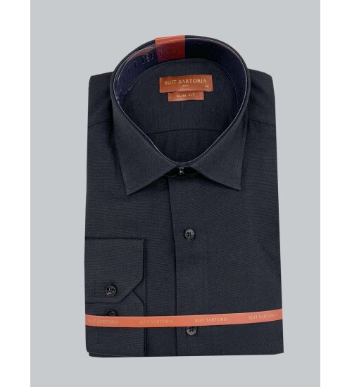 SUIT SARTORIA SİYAH GÖMLEK 6051