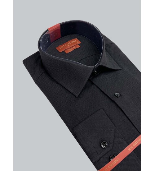 SUIT SARTORIA SİYAH GÖMLEK 6051