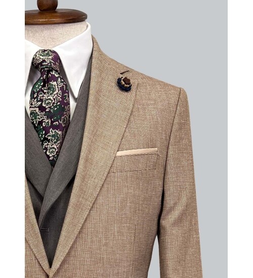 SUIT SARTORIA BROWN SUIT 2287