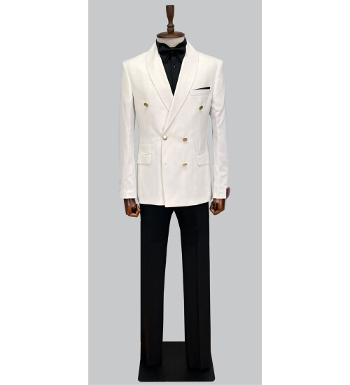SUIT SARTORIA BEYAZ DAMATLIK 5454