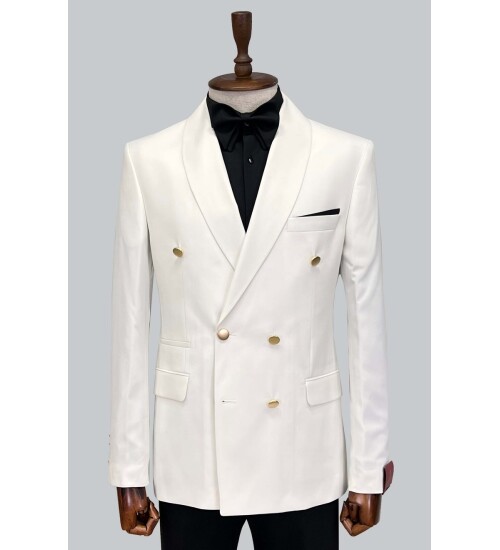 SUIT SARTORIA BEYAZ DAMATLIK 5454