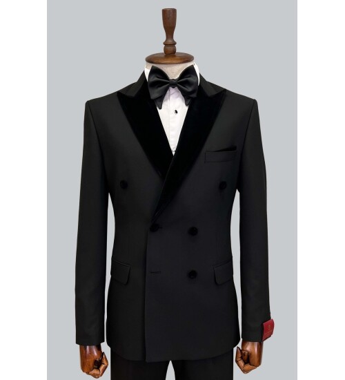SUIT SARTORIA BLACK TUXEDO 5444