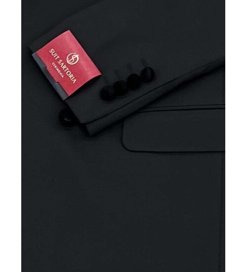 SUIT SARTORIA BLACK TUXEDO 5444