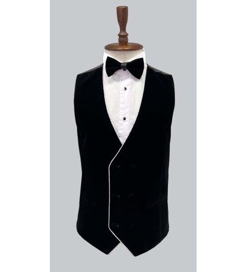 SUIT SARTORIA DAMATLIK SİYAH 5409