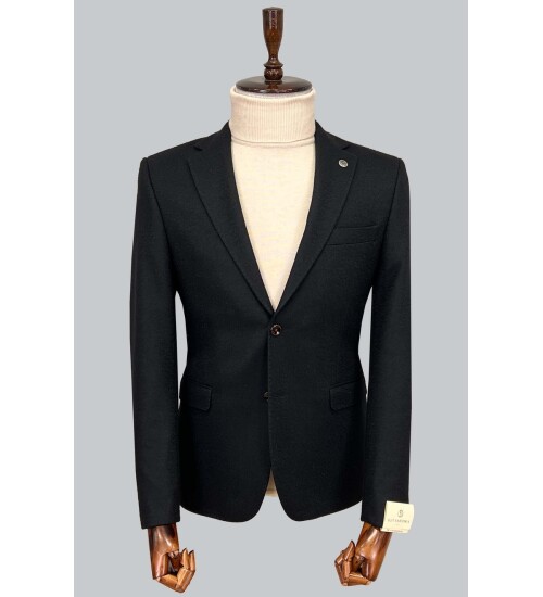SUIT SARTORIA YÜN SİYAH CEKET 4272