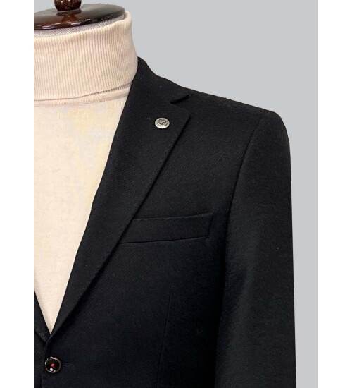 SUIT SARTORIA YÜN SİYAH CEKET 4272