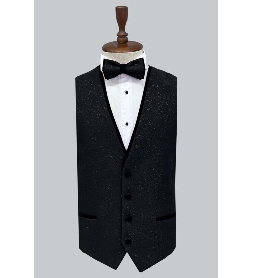 SUIT SARTORIA BLACK TUXEDO 5388