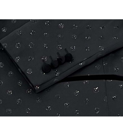 SUIT SARTORIA BLACK TUXEDO 5388