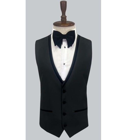 SUIT SARTORIA BLACK TUXEDO 5458