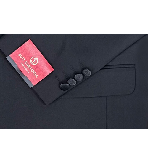 SUIT SARTORIA BLACK TUXEDO 5065