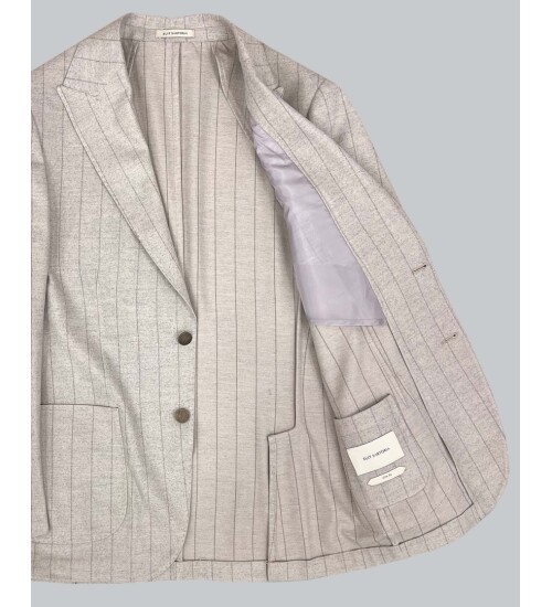 SUIT SARTORIA ÇİZGİLİ BEJ CEKET 4565