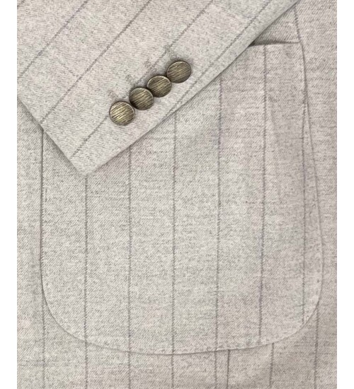 SUIT SARTORIA ÇİZGİLİ BEJ CEKET 4565