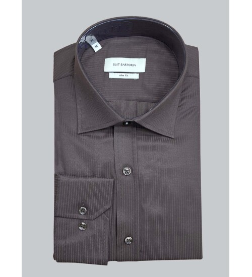 SUIT SARTORIA KAHVERENGİ GÖMLEK 6103