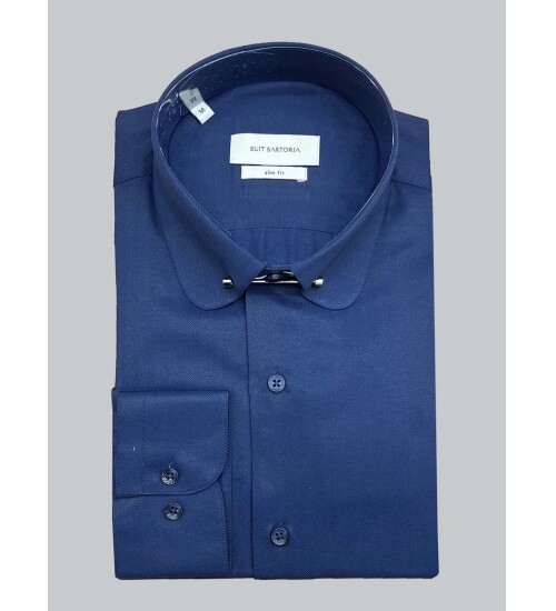 SUIT SARTORIA LACİVERT GÖMLEK 6101