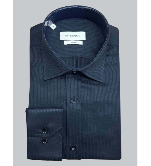 SUIT SARTORIA SİYAH GÖMLEK 6103