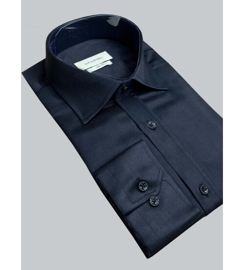 SUIT SARTORIA SİYAH GÖMLEK 6100