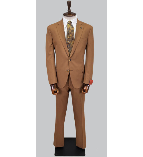 SUIT SARTORIA LIGHT BROWN SUIT 2632