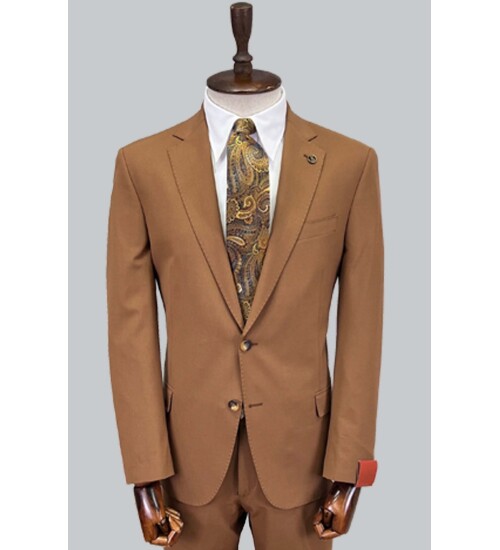 SUIT SARTORIA LIGHT BROWN SUIT 2632