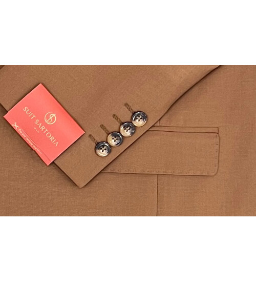 SUIT SARTORIA LIGHT BROWN SUIT 2632