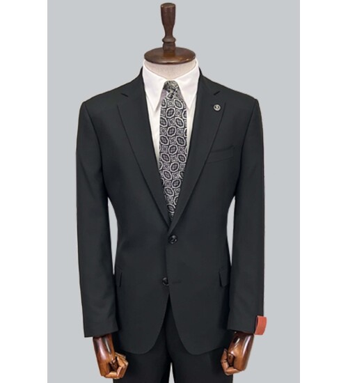 SUIT SARTORIA BLACK SUIT 2632