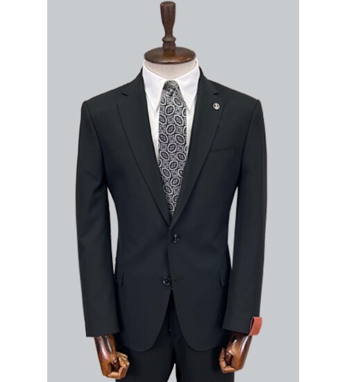 SUIT SARTORIA BLACK SUIT 2632