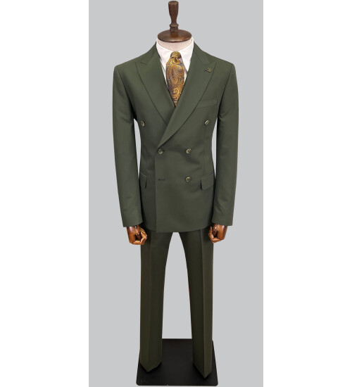 SUIT SARTORIA HAKİ KRUVAZE TAKIM ELBİSE 2821