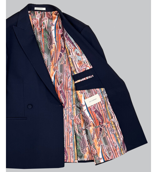 SUIT SARTORIA NAVY BLUE DOUBLE BREASTED SUIT 2773