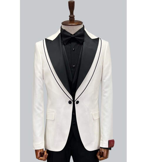 SUIT SARTORIA WHITE TUXEDO 5615