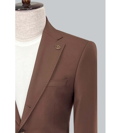 SUIT SARTORIA KAHVERENGİ CEKET 4454