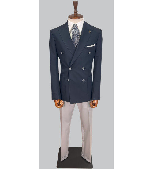 SUIT SARTORIA NAVY BLUE SUIT 2606