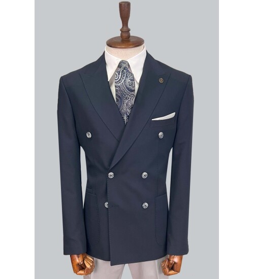 SUIT SARTORIA NAVY BLUE SUIT 2606