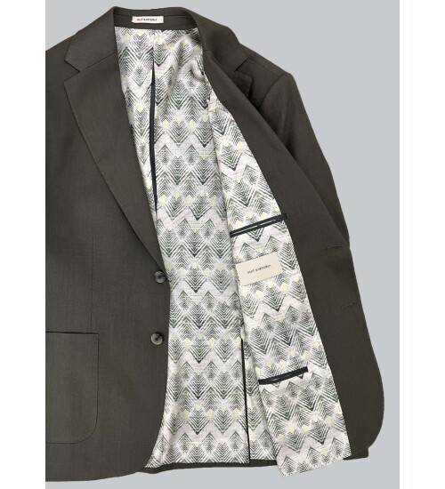 SUIT SARTORIA KHAKI LINEN JACKET 4353