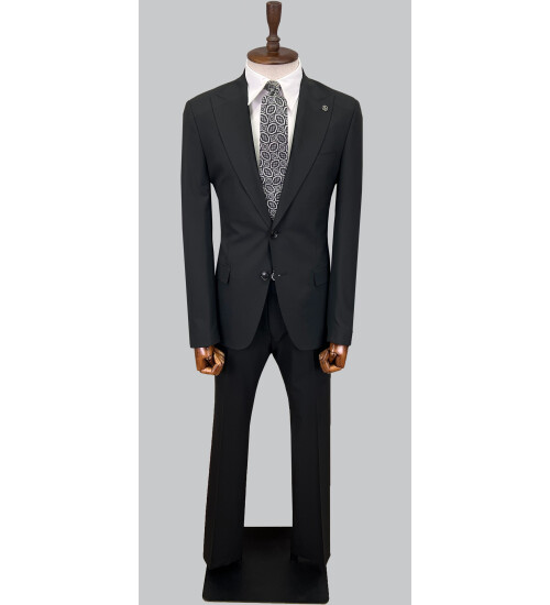 SUIT SARTORIA BLACK SUIT 2580