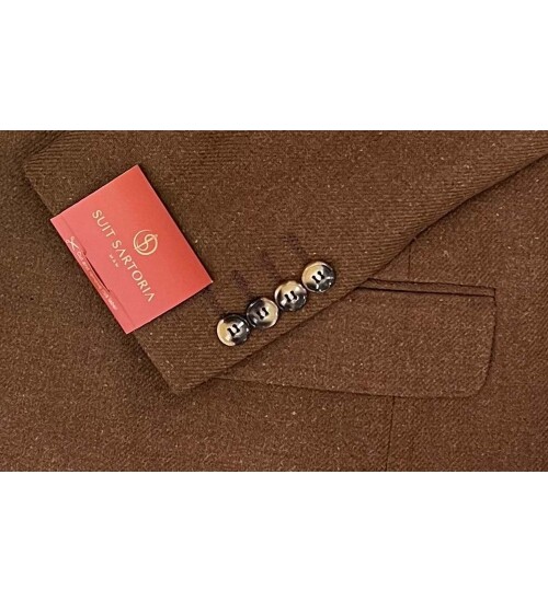 SUIT SARTORIA BROWN JACKET 4534