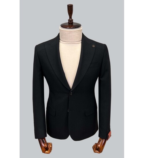 SUIT SARTORIA BLACK JACKET 4534