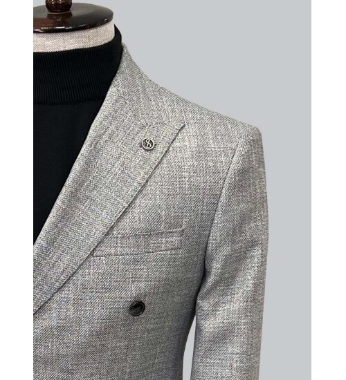 SUIT SARTORIA KRUVAZE GRİ CEKET 4533