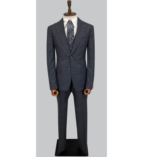 SUIT SARTORIA NAVY BLUE SUIT 2444