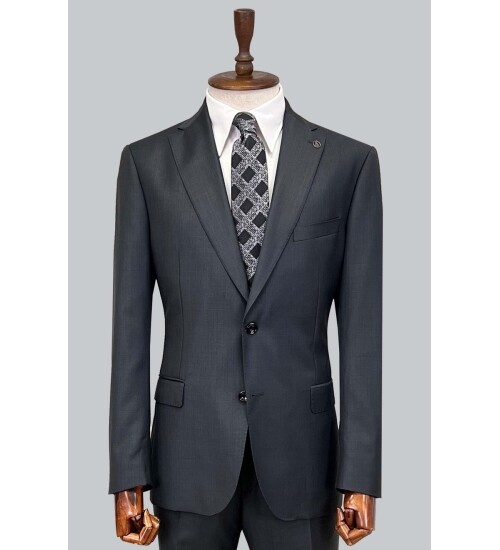 SUIT SARTORIA ANTHRACITE WOOL SUIT 2317