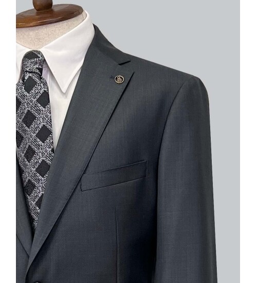 SUIT SARTORIA ANTHRACITE WOOL SUIT 2317
