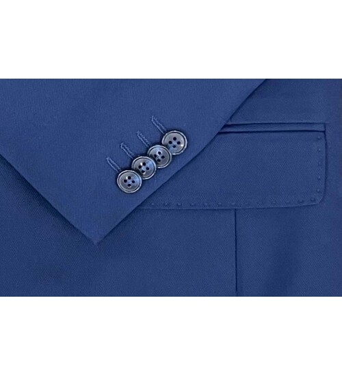 SUIT SARTORIA SAKS MAVİSİ YELEKLİ TAKIM ELBİSE 2956