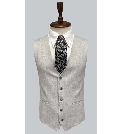 SUIT SARTORIA AÇIK GRİ YELEKLİ TAKIM ELBİSE 2944