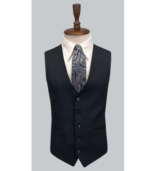SUIT SARTORIA LACİVERT YELEKLİ TAKIM ELBİSE 2944