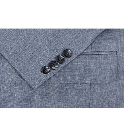 SUIT SARTORIA BLUE  SUIT WITH DOUBLE FACED VEST 2917