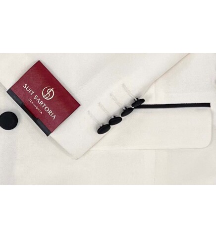 SUIT SARTORIA WHITE TUXEDO 5654